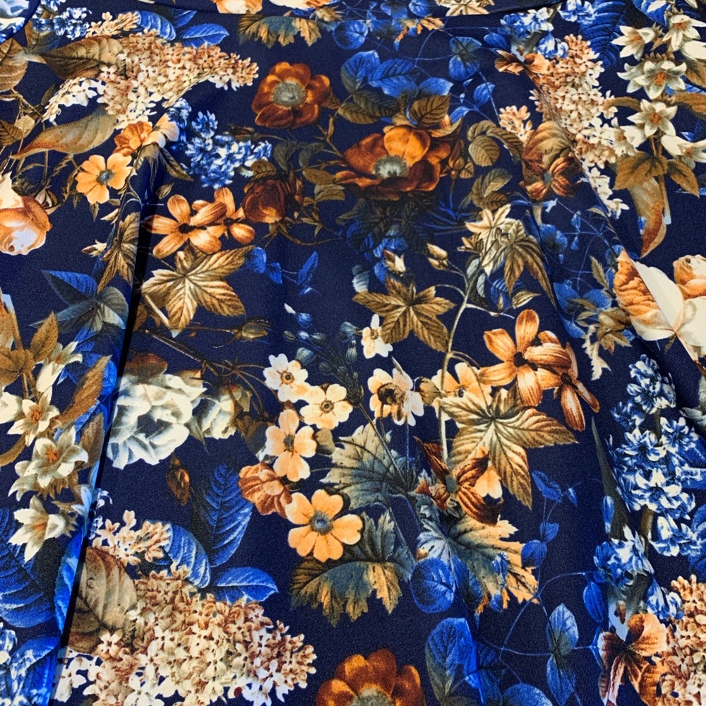 Agnes & Dora Floral Midi Skirt